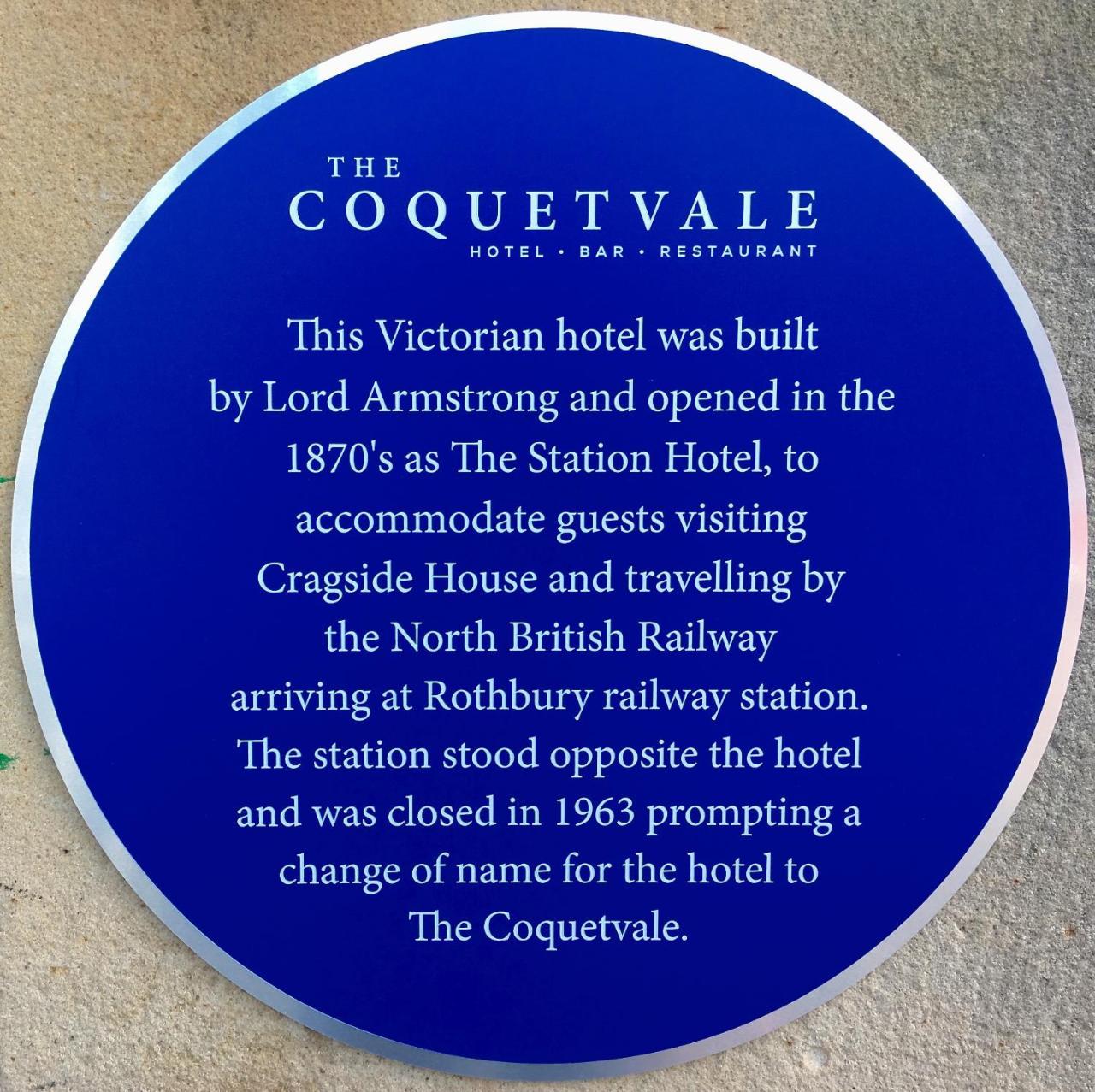 Coquetvale Hotel Rothbury Exteriér fotografie